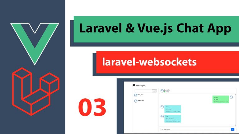 Laravel WebSockets Chat