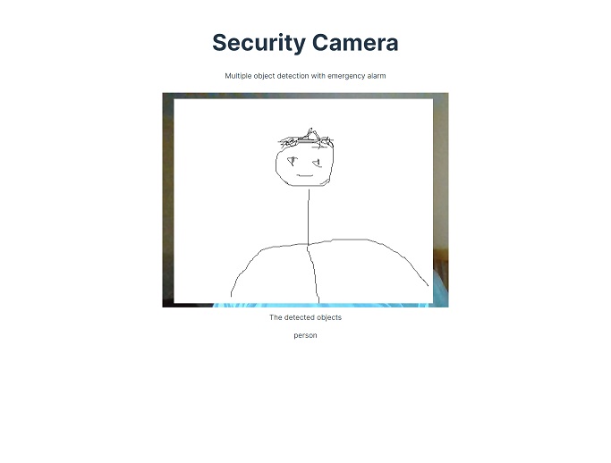 AI Security Camera Using TensorFlow.js And Vue